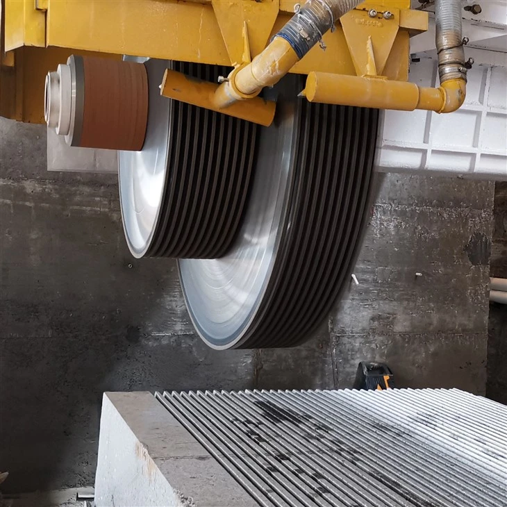 Multi Blade Block Cutting